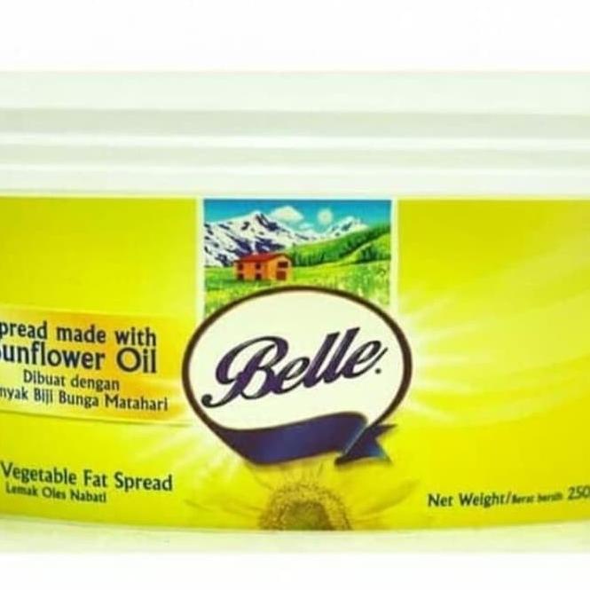 

>*>*>*>*] Belle Margarine Sunflower Oil Vegetables Fat Spread 250Gr mentega