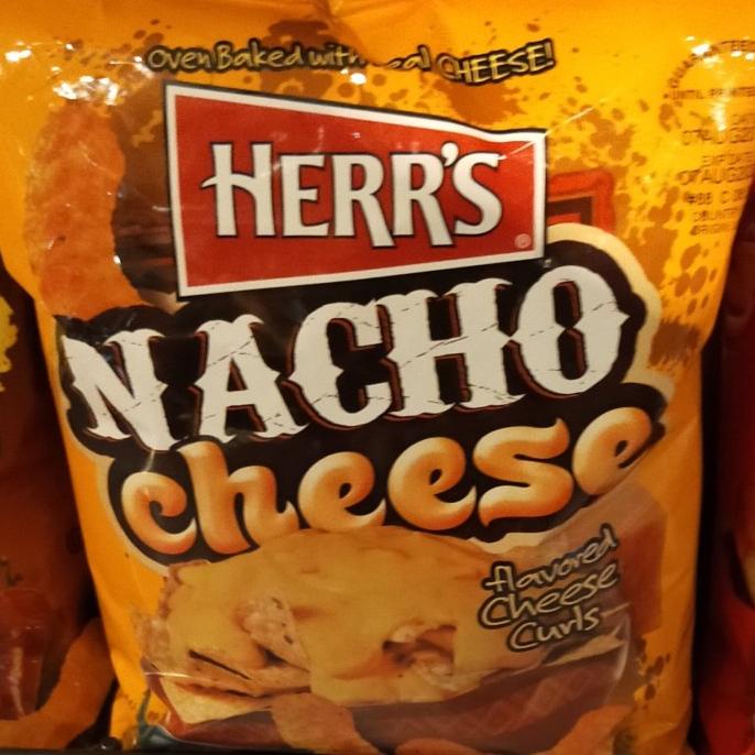 

#####] Herr's Nacho Cheese 7oz curl snack ciki
