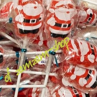 

] permen candy cane natal 6's( masing 2per item karacter)