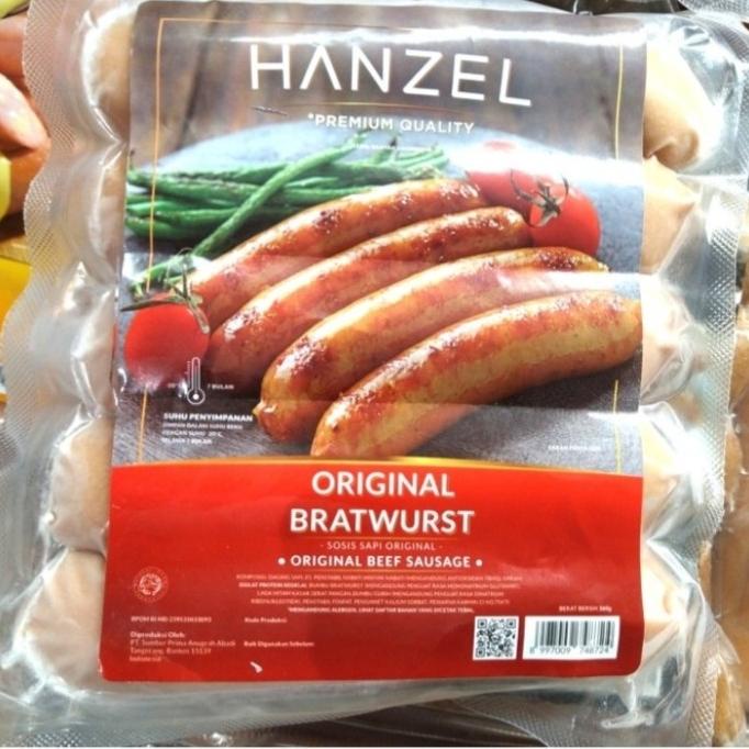 

*#*#*#*#] Hansel original bratwust sosis halal 360gr frozen