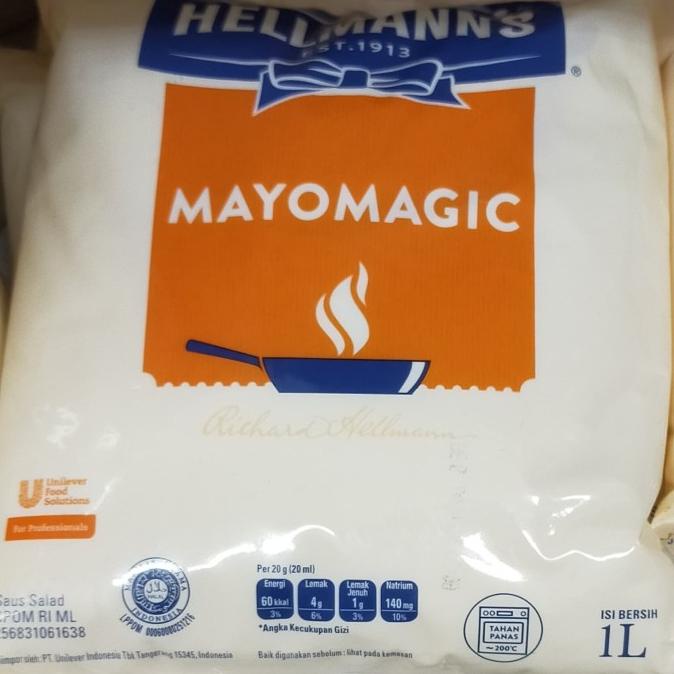 

paling diminati] Hellmans mayomagic 1ltr