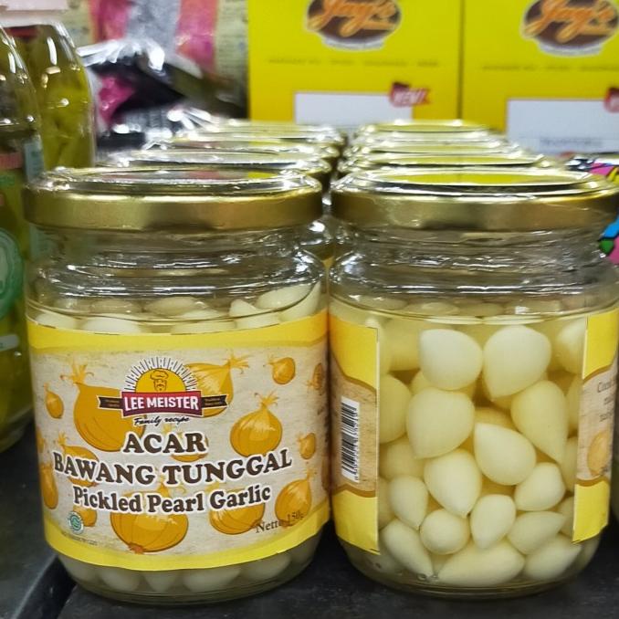 

*****] Lee meister acar bawang putih tunggal pickled pearl garlic 150gr