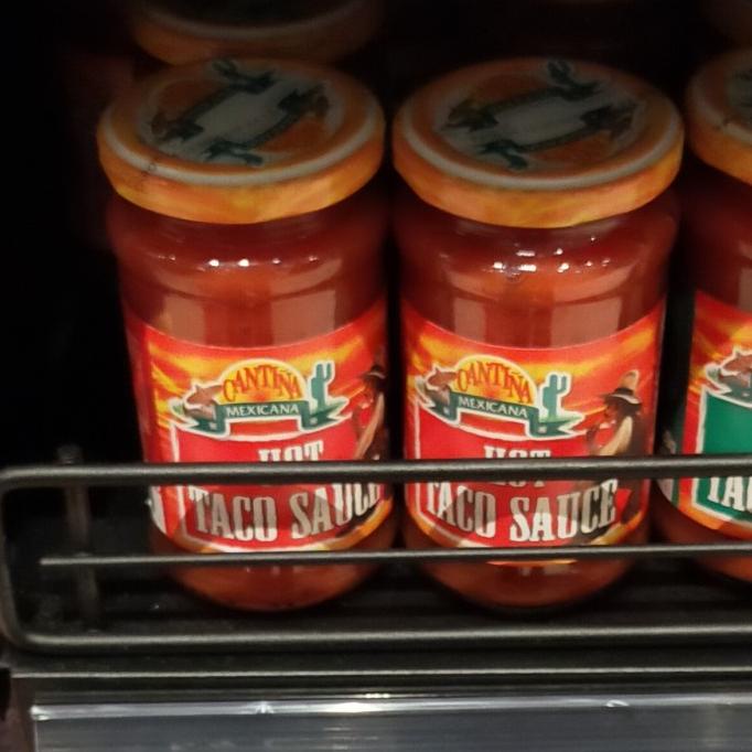 

Open DS] cantina hot taco sauce jar 220gr