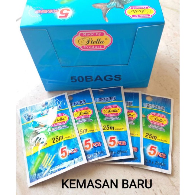 [PROMORK3F] Starlight Fosfor Stella 1 kotak isi 50 Bungkus RGB