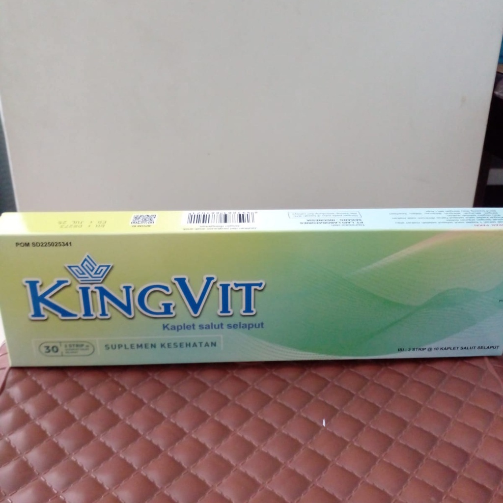 Kingvit (1 Box = 3 Strip = 30 pcs)