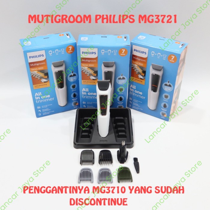 Alat Cukur Philips / Pencukur Elektrik Multigroom Philips MG3710