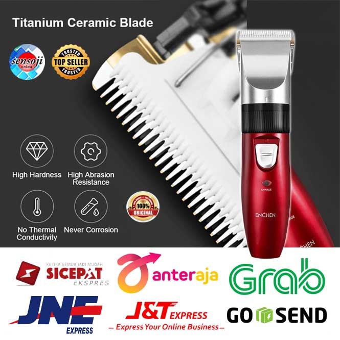 Enchen Sharp-R Hair Clipper Trimmer Alat Cukur Elektrik Enchen SharpR