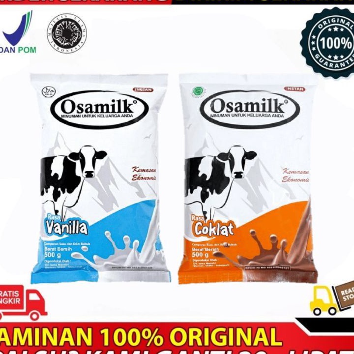 

Produk GROSIR OSAMILK 500gr SUSU GEMUK BADAN SEHAT Terlaris