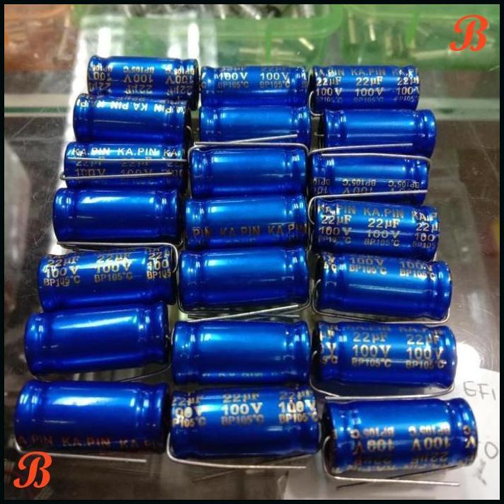 CAPASITOR NONPOLAR UKURAN 22UF 100V NON POLAR [PCME]