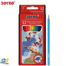 

➚➹✲ WCP-110 Pensil Warna Watercolors 12 Warna Joyko WCP-110 Best Product