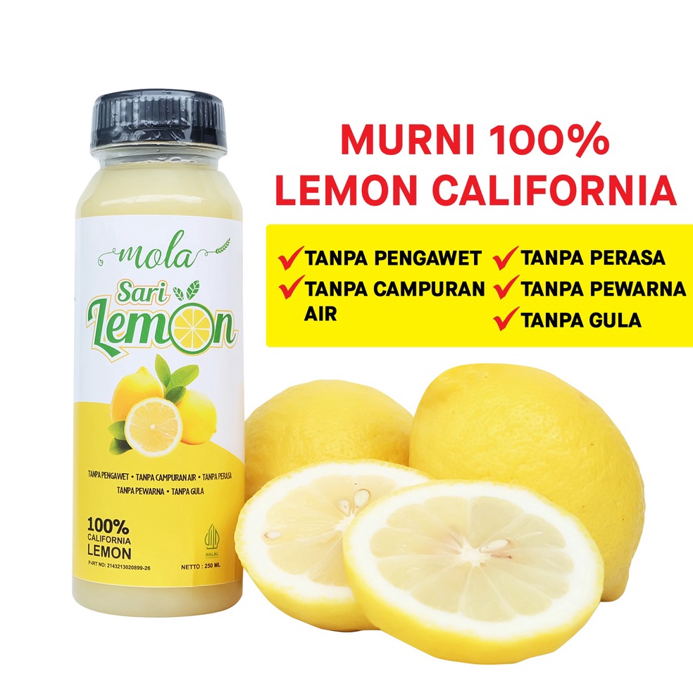 

✨12.12✨ Mola Sari Lemon Asli Minuman Jus Diet Detoks Alami serbuuu !