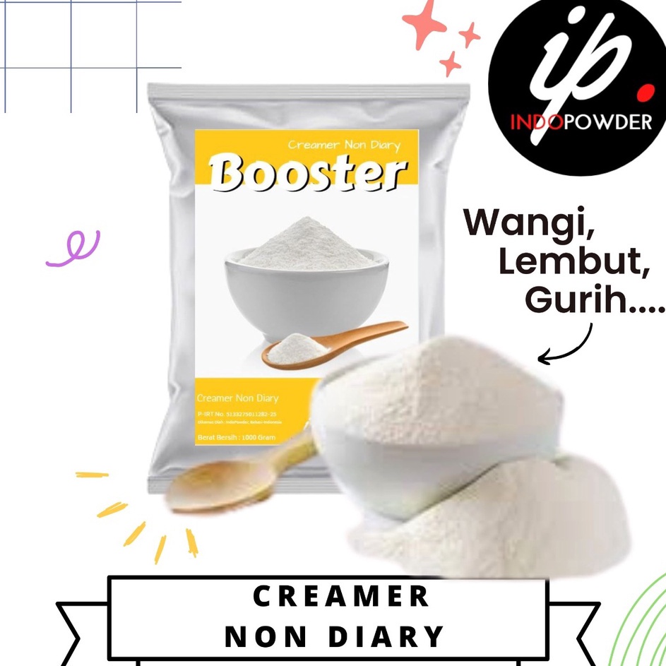 

➶⁎✶ Bubuk CREAMER Non Diary 1Kg - CREAMER Non Diary - CREAMER Non Diary untuk minuman kekinian - CREAMER Non Diary untuk minuman Boba Best Product