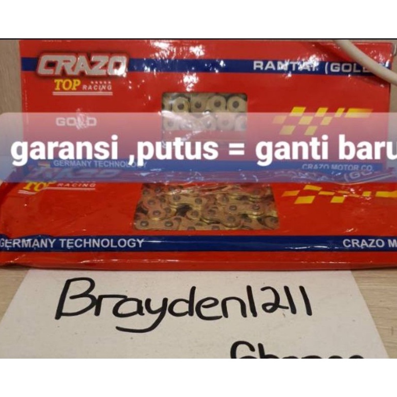 BEST PRODUCT RANTAI GOLD 415 CRAZO/RANTAI GOLD 415 SSS/RANTAI GOLD 415 130/RANTAI GOLD 415