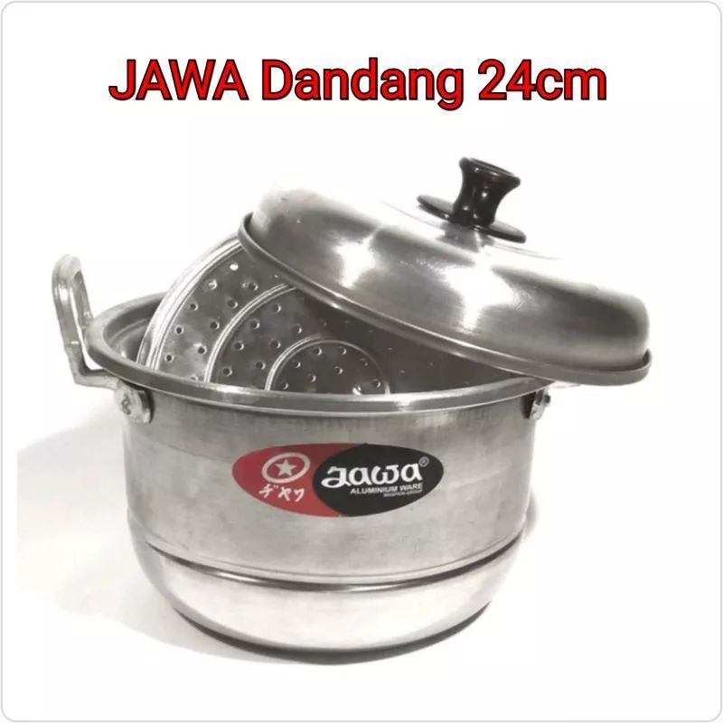 Panci Dandang Kukusan Jawa Maspion UK 24cm Alumunium Tebal