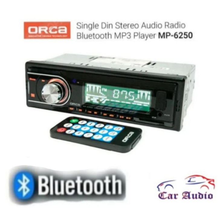 Kirim Langsung Tape Mobil Mp3 Bluetooth ORCA Mp 6520 Mp3 ORCA Bluetooth ORCA Single din Bluetooth St