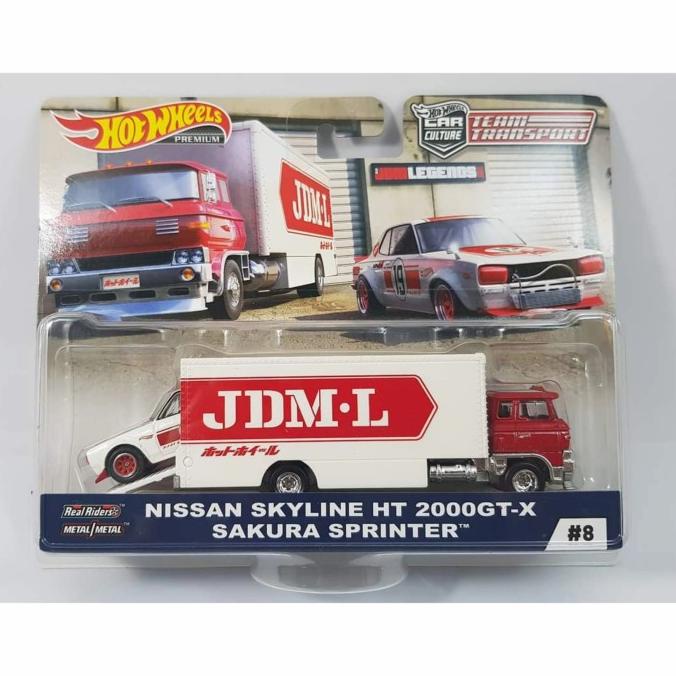 Hot Wheels Team Transport #8 - Nissan Skyline HT 2000GT-X