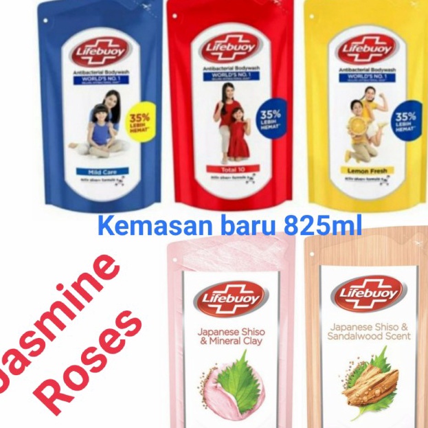 ( BISA COD ) Lifebuoy 900ml / Lifebuoy 900 ml / Sabun Cair Lifebuoy Refill 900ml - Biru