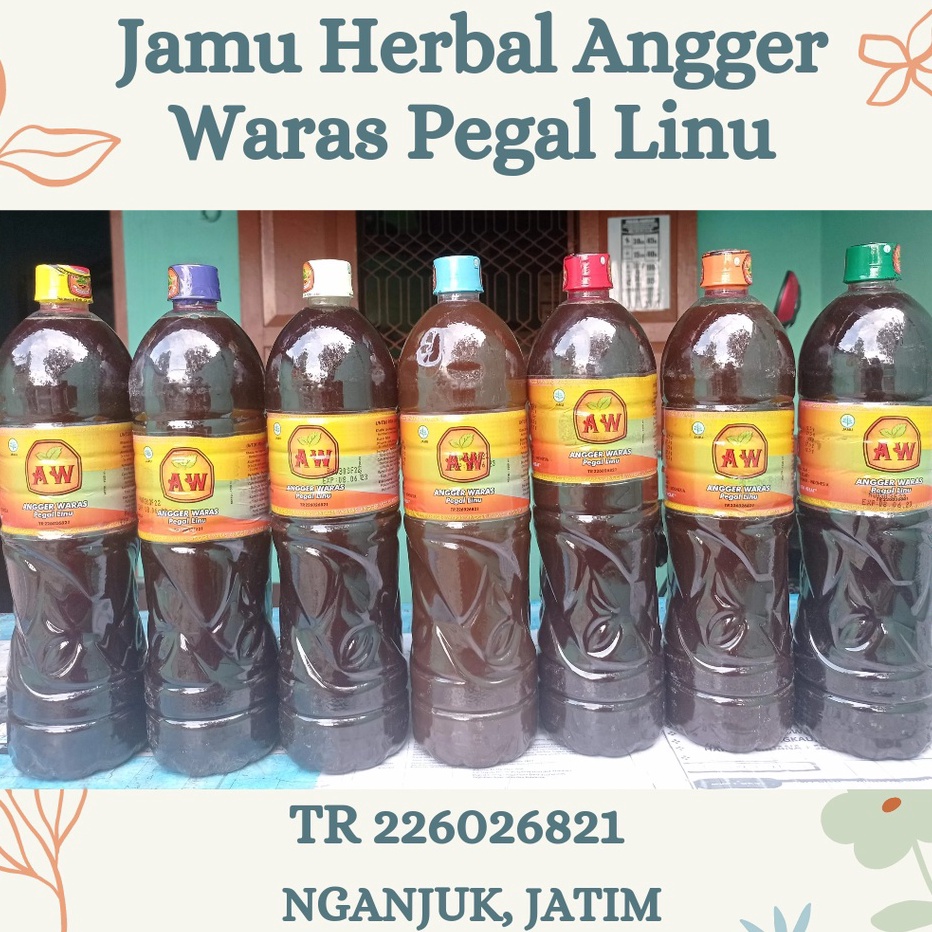 

HNHG0929 COD JAMU HERBAL AW PEGAL LINU 1,5 L