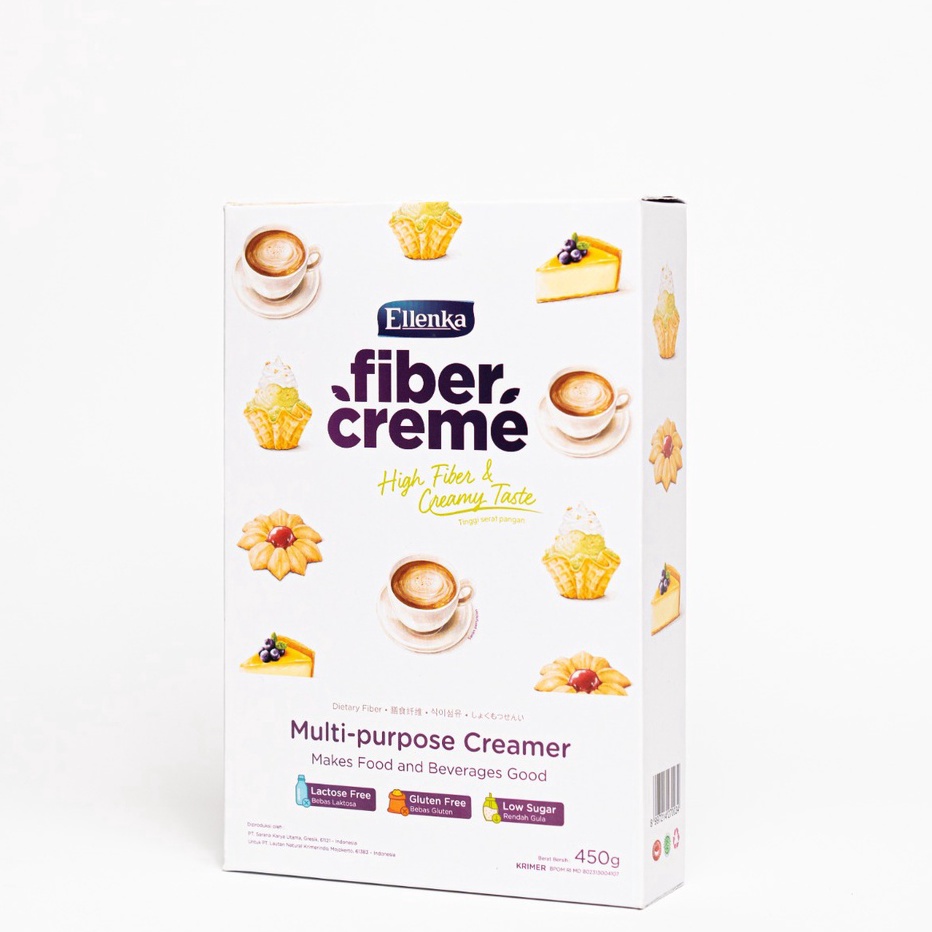 

Terlaku. FiberCreme Box 450 gram Pengganti Santan Susu Krimer Natural Super Food Terkini