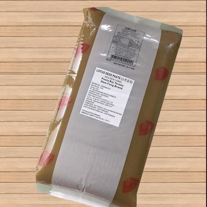 

Hariya Isian Mooncake Kue Bulan White Lotus Paste Lian Yong Putih Namfong 1Kg