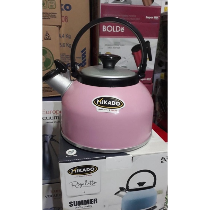 >*>*>*>*] Teko Siul 3,5 Liter MIKADO RIGOLETTO JAWA MASPION Kettle Ceret Bunyi