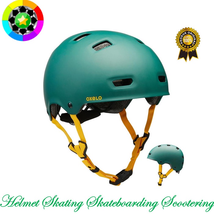 Terlaris Helm Sepatu Roda Anak Dewasa Mf 540 Oxelo Helmet Skateboard Scooter