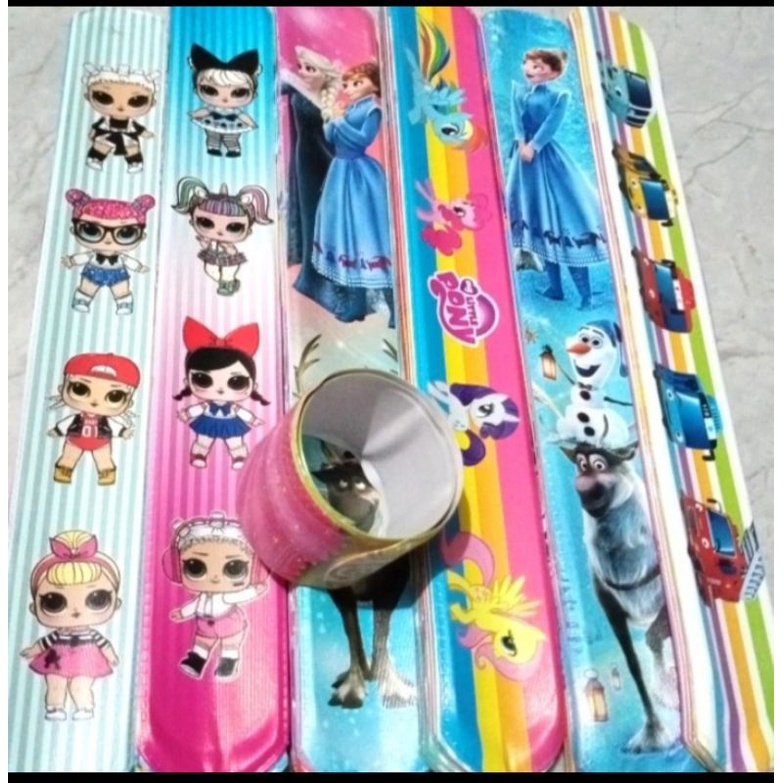 

Isi 100 Pcs Ggaris Gelang Motif Kartun Lucu Grosir