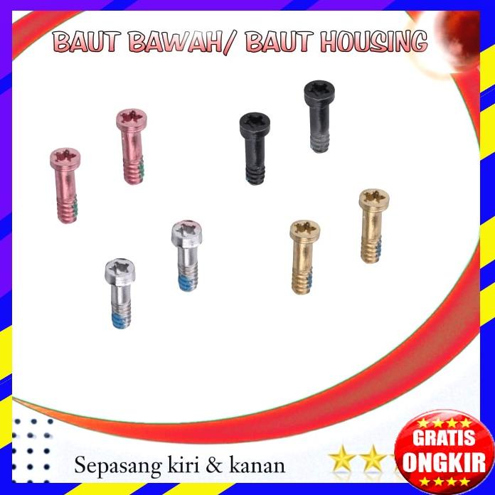 Baut Bawah Baut Casing Iphone 8 8G 8 Plus Original New