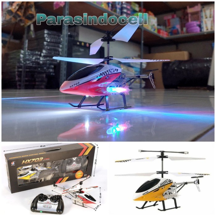 Terlaris Rc Helicopter Hx703 3.5Ch