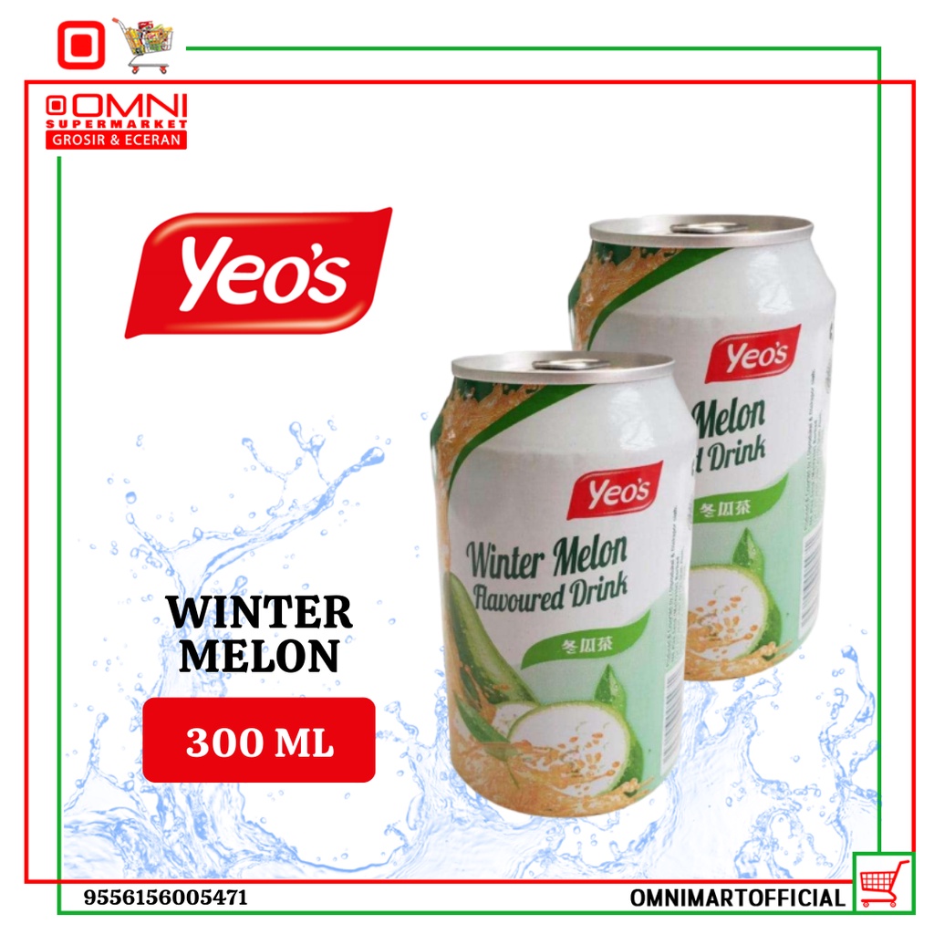 

Yeos Winter Melon Flavoured Drink Minuman Instan 300 Ml