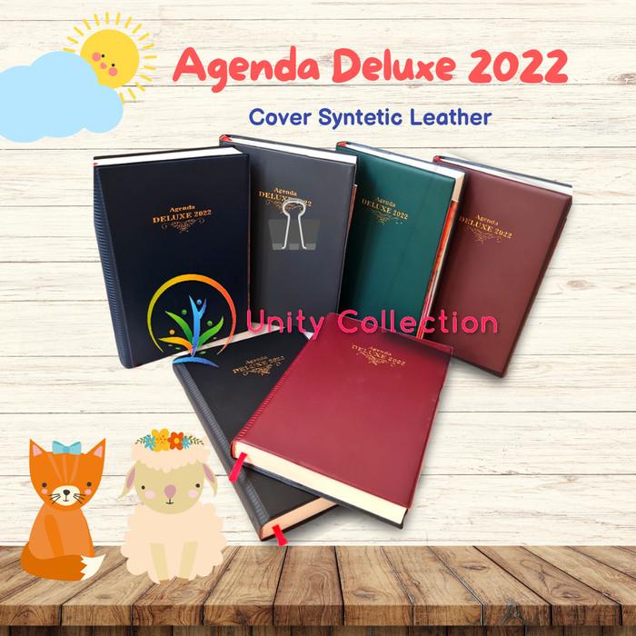 

Agenda Deluxe 2022 Aneka Warna Cover Leather