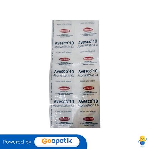 AVESCO 10 MG STRIP 10 KAPLET