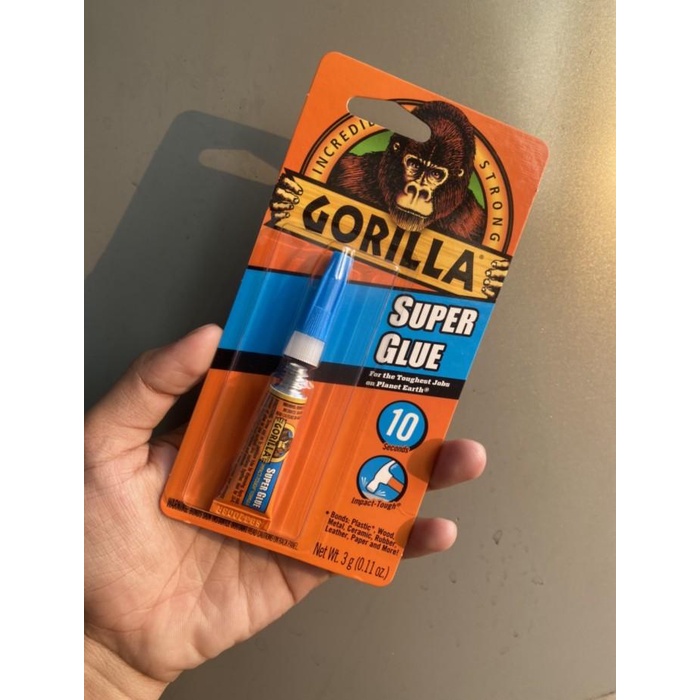 

Super Glue Lem Gorilla Super Kuat - 3 Gram