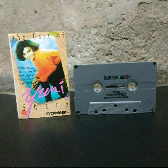 kaset pita Yuni Shara - the best of VGC+ kaset pop jadul