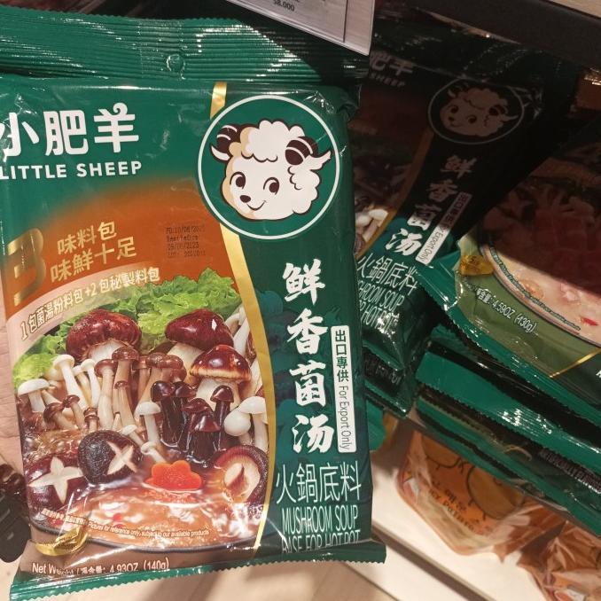 

Little Sheep Soup Base - Mushroom - Bumbu Instant Hotpot Shabu Shabu