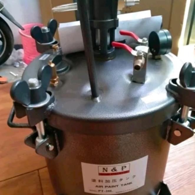 Paint Tank Pengaduk Cat Pressure Tank Paint Pot Automatic