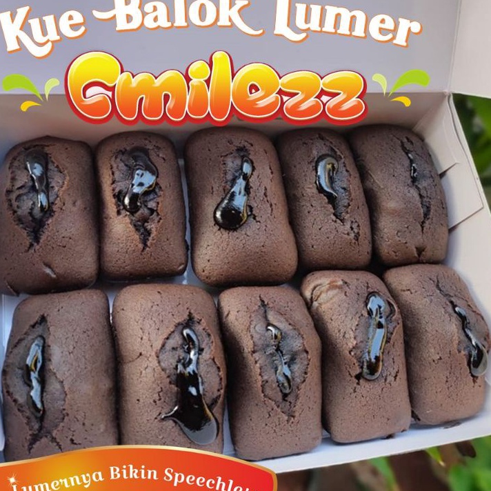 

Ready Kue Balok Lumer CMILEZZ ORIGINAL Coklat Jepang Premium Quality Isi 10 Pcs TANPA PO Fresh Dari Pabrik