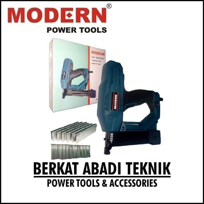 MODERN M30FU Staples Paku Tembak Electric Tacker Gun Nailer Nail Mesin