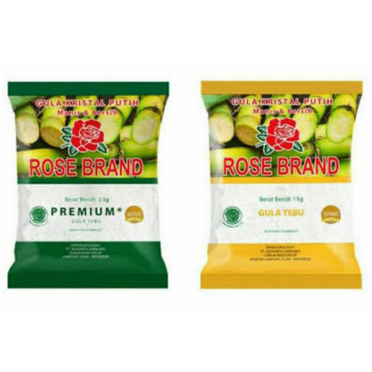 

12.12 FLASH SALE Gula Rose Brand Hijau/Kuning 1kg buruan