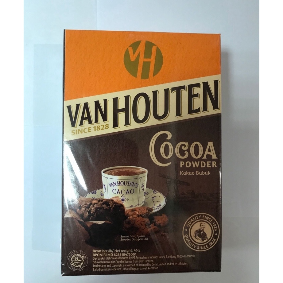 

Harga Murah Cokelat Bubuk - Cocoa Powder Van Houten 45gram !! Produk