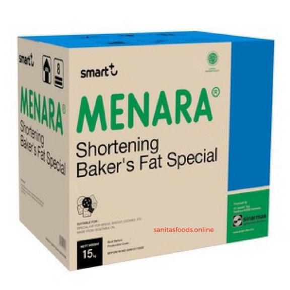 

Produk Menara Mentega Putih 1KG, 500GR , 250GR REPACK Shortening / Baker's Fat