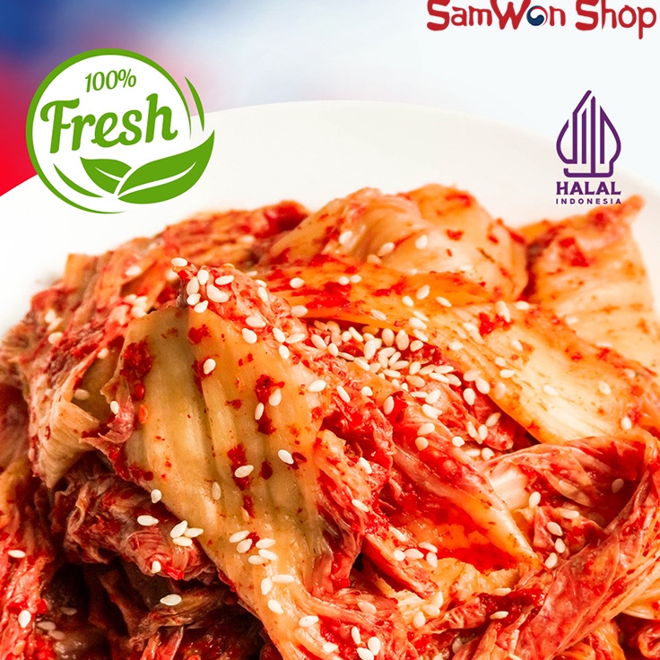 

FYNV2948 Terbaru KIMCHI SAWI FRESH PLAZA KOREA 1 KG - ORIGINAL KOREAN FOOD FRESHLY MADE MAKANAN KOREA RASA LEZAT