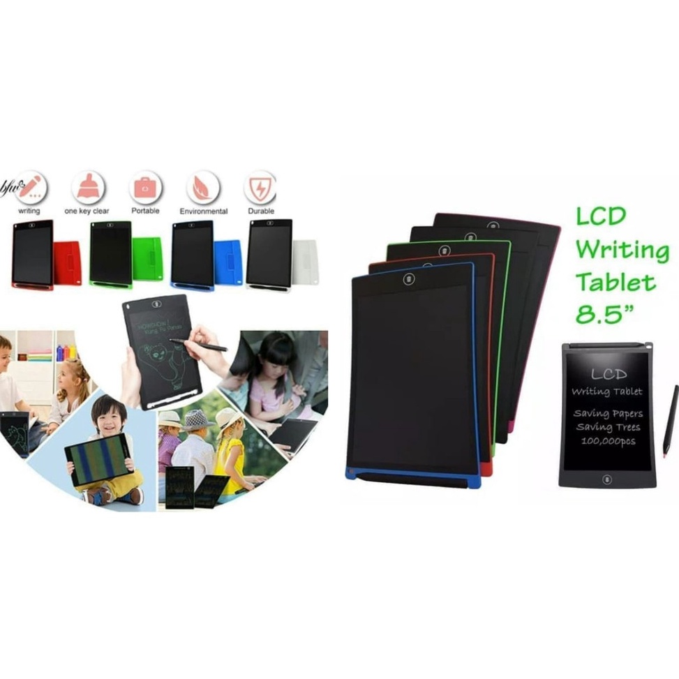 

Promo 12.12 PAPAN TULIS HAPUS WRITING BOARD TABLET DIGITAL LCD LAYAR 8.5 inch