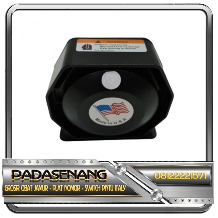 Toa Speaker Sirine Patwal/Toa Sirine/Toa Federal Slim/Toa Patwal+++... Terbaik