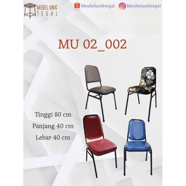 Kursi Kantor/Kursi Belajar minimalis