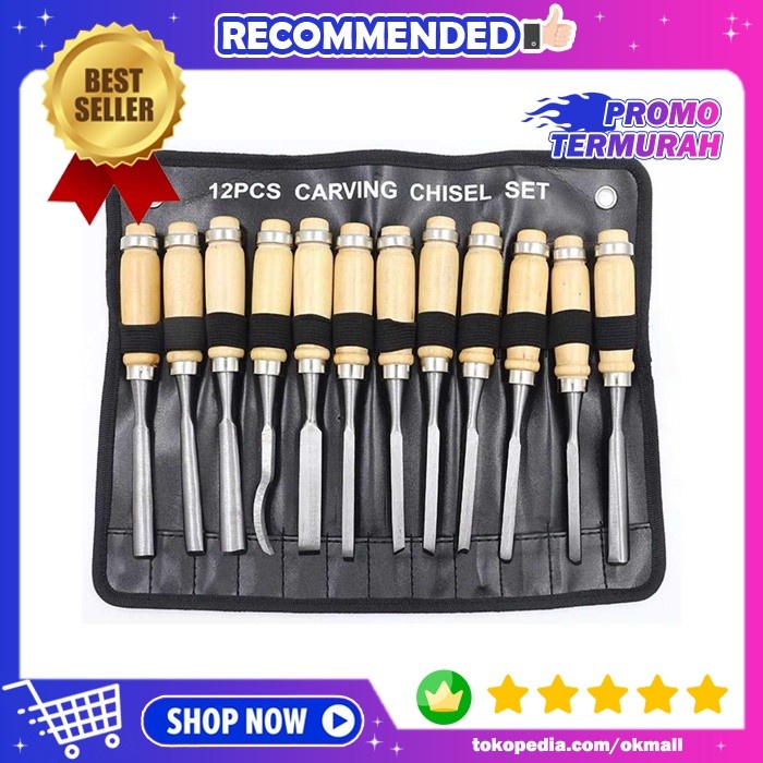 

SET PISAU UKIR PAHAT KAYU WOOD CRAFTING CARVING CHISEL TOOLS ART KNIFE