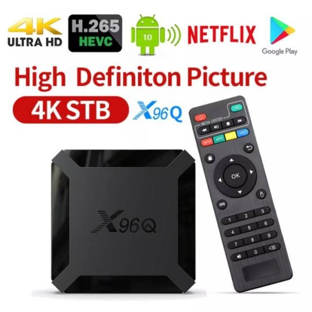 Android TV box ZTE baru komplit siap pakai -2701c