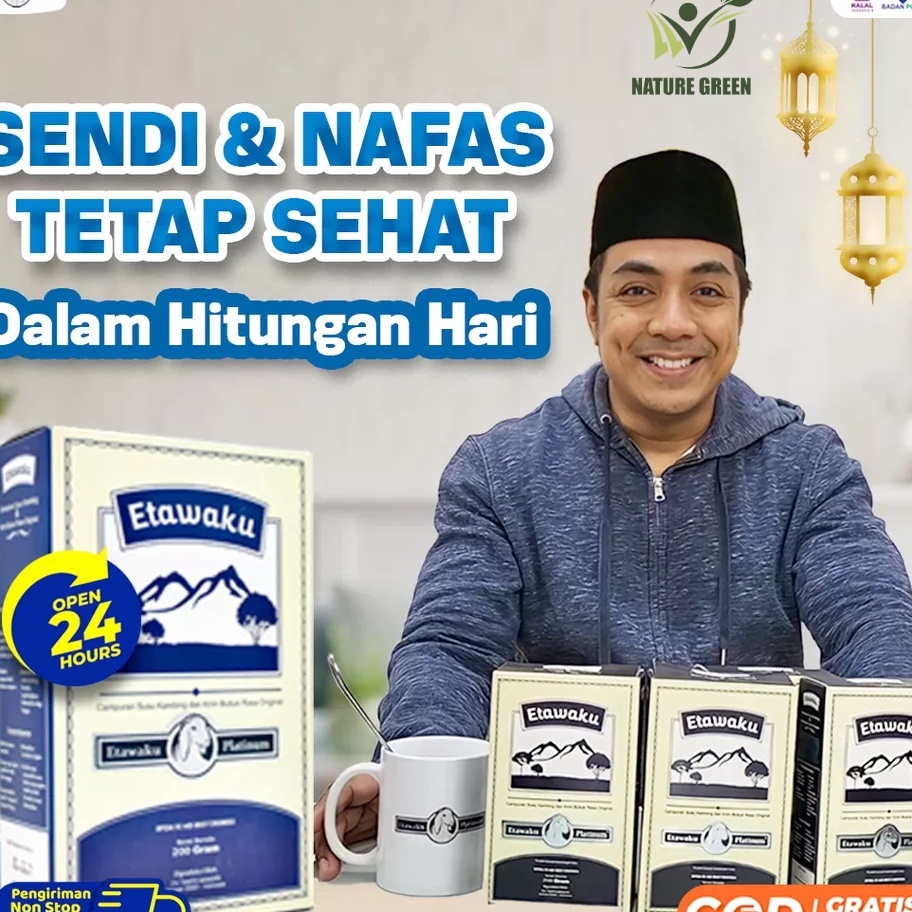 

RXQL4725 【MEGA SALE】 Etawaku Platinum 3x Atasi Masalah Pernafasan - Susu Kambing Bubuk Provit Etawa Tingkatkan Daya Tahan & Imunitas Tubuh Jaga Kesehatan & Kepadatan Tulang Isi 200gr