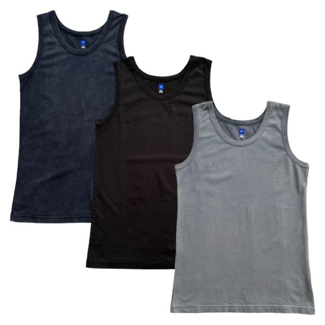 YEEZY x GAP Slim Tank Top Original Unrelease Singlet Pria Gym Basket