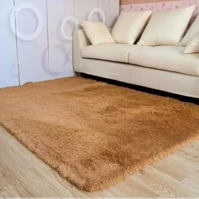 Karpet bulu KOREA IMPORT 200x150 rasfur lembut surpet / kasur TERMURAH